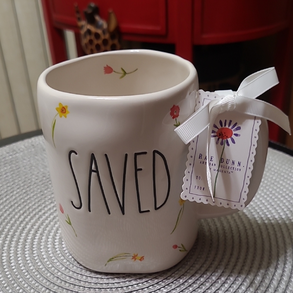 Rae Dunn Religious Mug